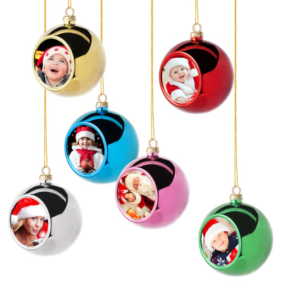 Customise Your own Christmas Baubles Ornaments