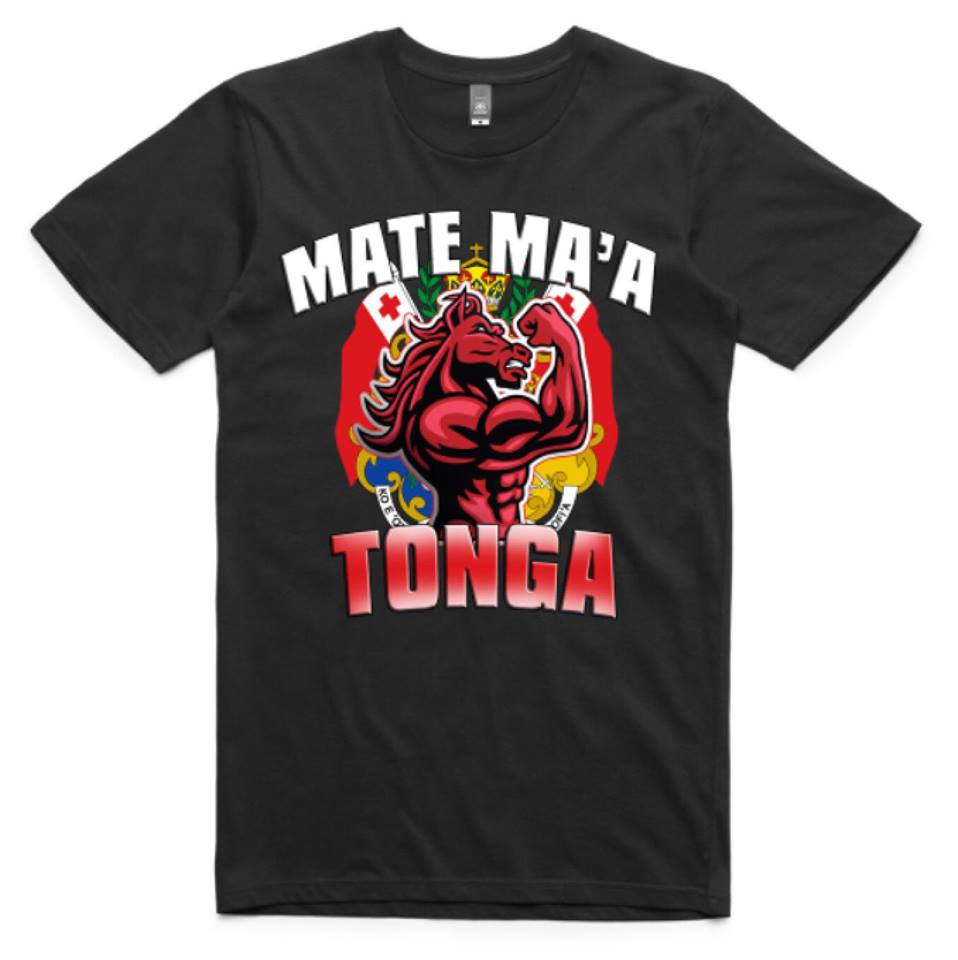 Mate Ma'a Tonga Horse Design