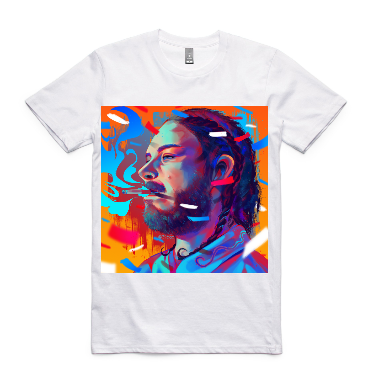 Post Malone Digital Black/White