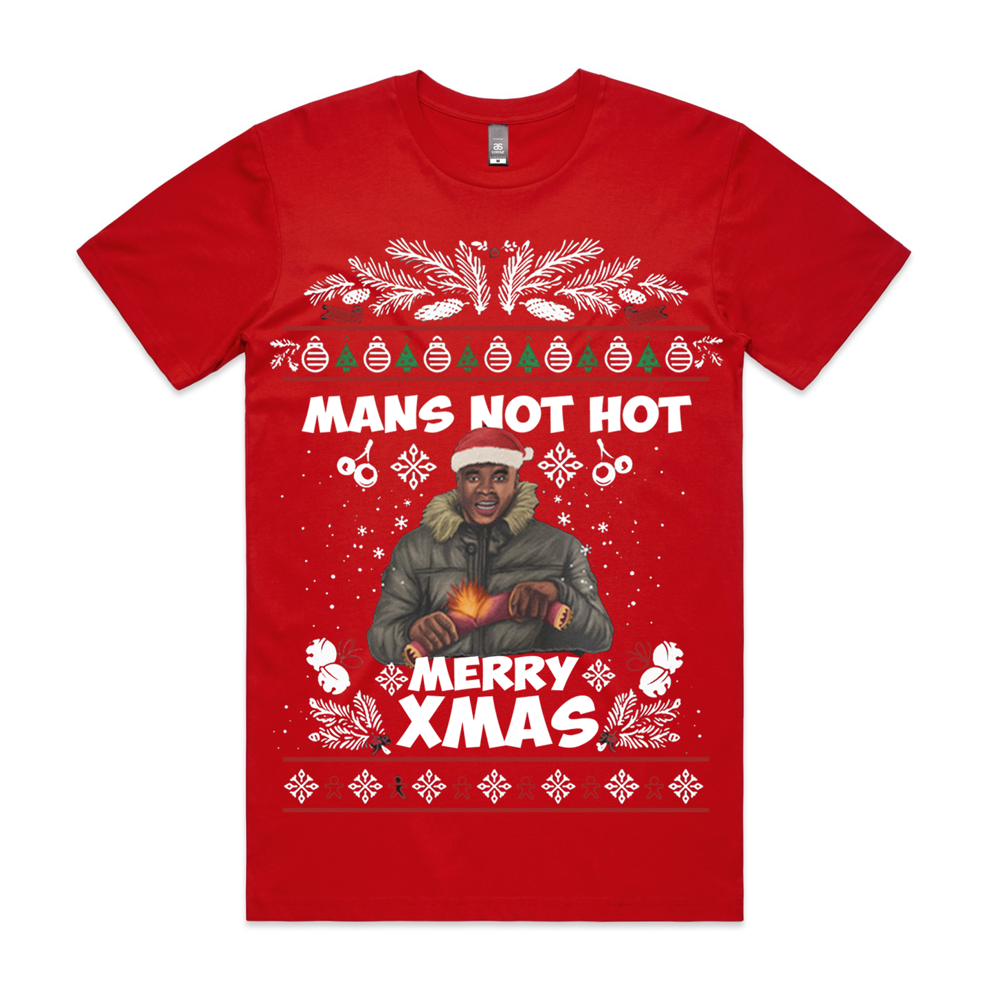 Mans Not Hot Black/Red/Green
