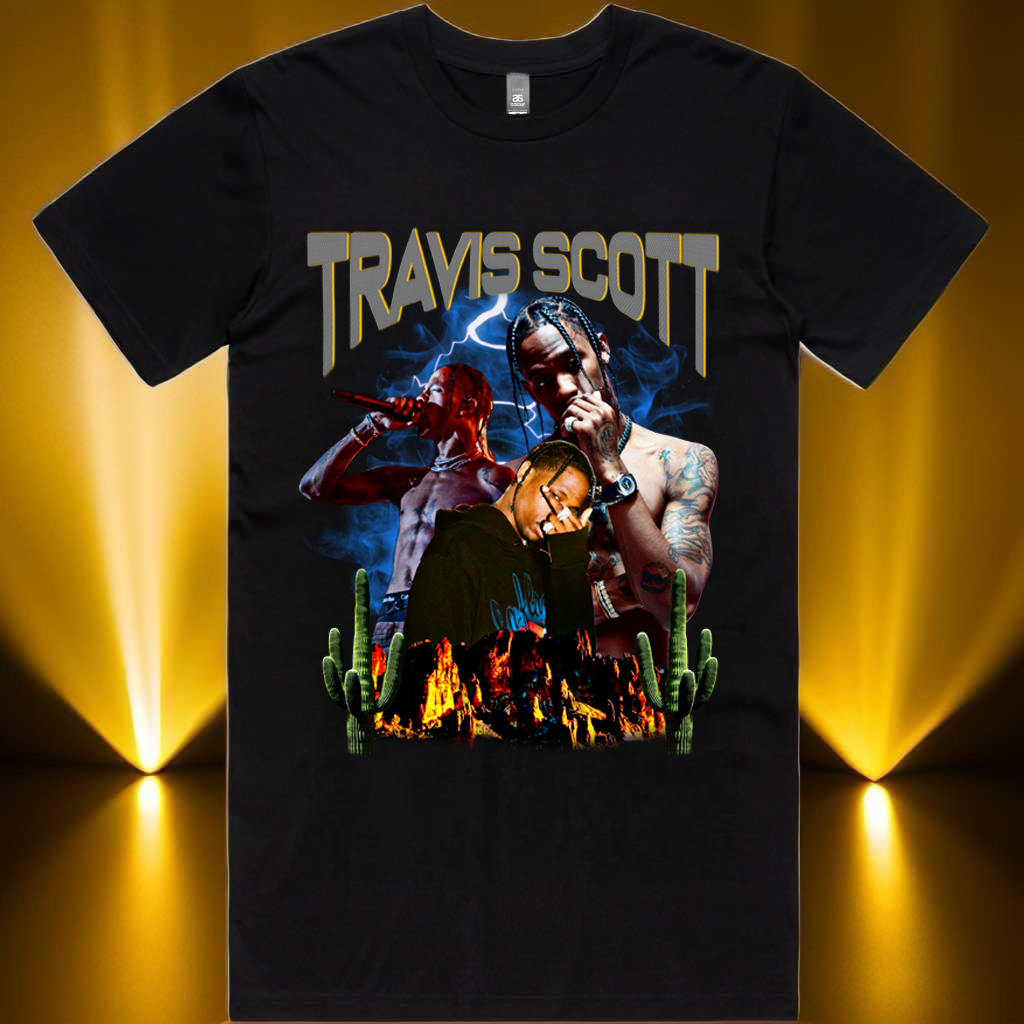 Travis Scott Retro Bootleg Design 02