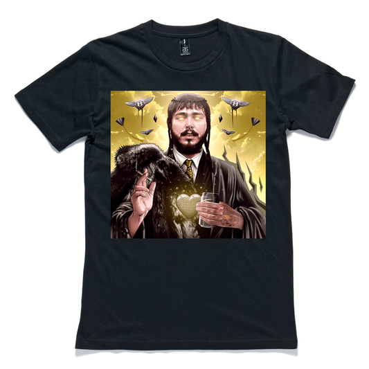 Post Malone Saviour Black/White